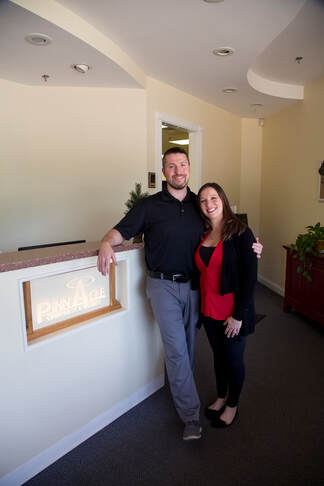 The chiropractors at Pinnacle Chiropractic & Wellness in Fishers, Indiana.